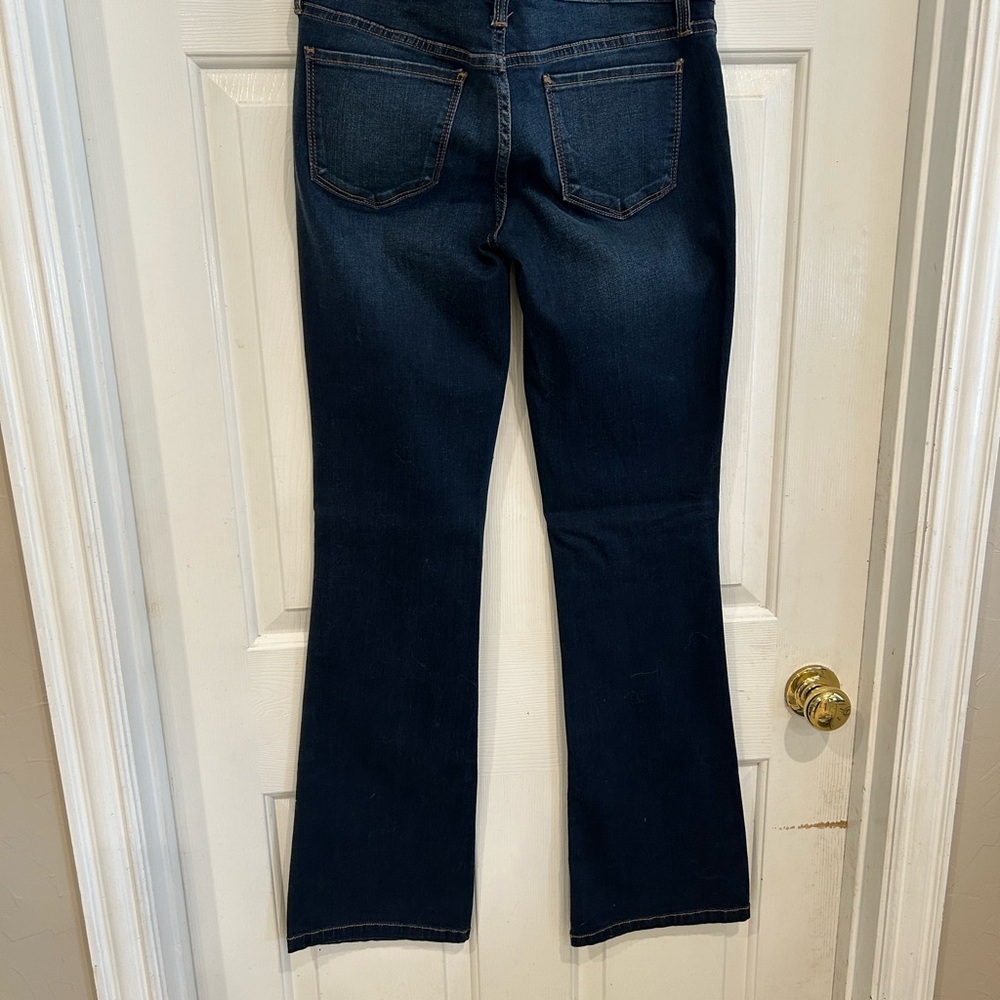 STYLUS Dark Blue Women's Boot Cut Jeans - Picture 2 of 4